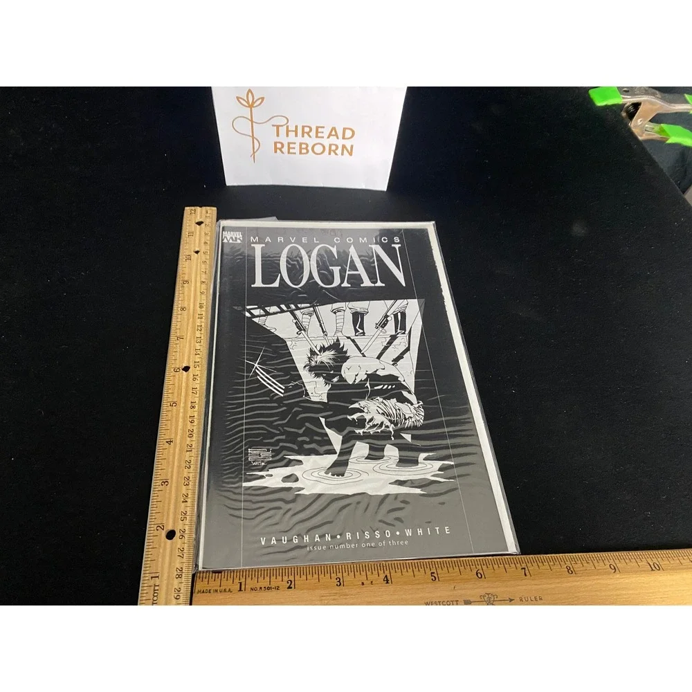 Marvel Comics Logan by Vaughan Risso White Issue Number One‎ of Three